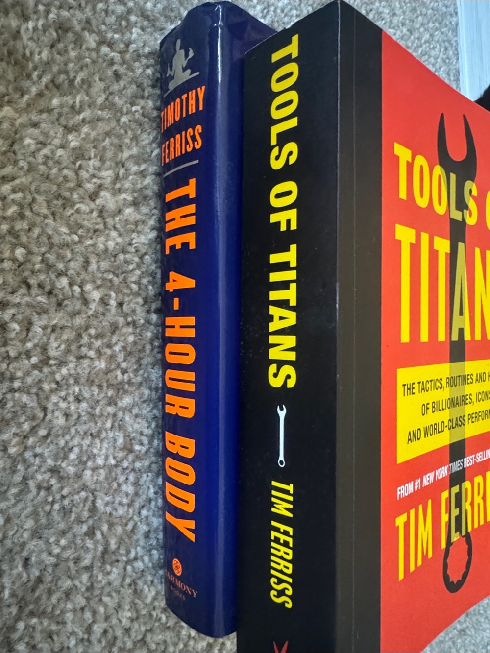 Tim Ferriss 2-Book Personal Development & Fitness Bundle